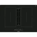 Siemens iQ500 ED711FQ15E, Schwarz, Integriert, 70 cm, Zonen-Induktionskochfeld, Glaskeramik, 4 Zone(n) - Schwarz