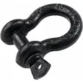 Safetex Schäkel 10mm schwarz mit Schraubbolzen (58011070)