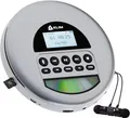 KLIM Nomad tragbarer CD-Player (Bluetooth, tragbarer Discman mit Kopfhörer, Ideal für Autos, MP3)