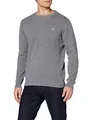 Gant Herren Classic Cotton C-Neck Pullover, Dark Grey Melange, 5XL