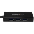 StarTech.com 3 Port USB 3.0 Hub mit Gigabit Ethernet Adapter aus Aluminum