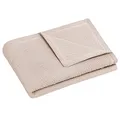 Julius Zöllner Kuscheldecke Gr. 70/100 | Made in Germany | 100% Baumwollenmusselin| Oeko-TEX® Standard 100 | Sand