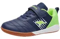 KangaROOS K5-super Court Ev, Sneaker Unisex Kinder, Dark Navy Lime 4054, 38 EU
