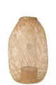 Laterne Windlicht Hazel Bambus Naturell Small J-Line H 49 x 33 x 33 cm