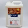 STARWAX - Glanzpflegemilch für Tomette-Fliesen und Terracotta - Schützt und gibt