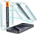 Spigen Glass tR EZ Fit 2 Pack Transparency iPhone 15 Pro, 2 Stk