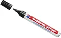 10x Permanent Marker Edding 3000 Schwarz Wasserfest black mittel Spitze