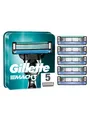 Gillette Mach3 Base Replacement Blades 5 pcs