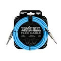 Ernie Ball Flex Instrumentenkabel gerade/gerade 3,05 m (10 ft) - Blau