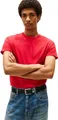 Tommy Jeans Herren T-Shirt Kurzarm Original Slim Fit, Rot (Sapphire Red), XXL