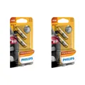 2x Philips Standard H6W Halogen 6W 12V Autolampen Glühlampen Glühbirnen