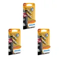 3x Philips Standard H6W Halogen 6W 12V Autolampen Glühlampen Glühbirnen