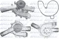 DOLZ M246 Zusatzwasserpumpe for MAYBACH MERCEDES-BENZ