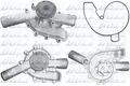 DOLZ Wasserpumpe Motorkühlung M246 für MERCEDES MAYBACH 57 W220 SL C216 R230 SLS