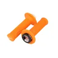 Griffgummi Domino D-Lock Cross/Enduro/Offroad Orange (Paar) 116mm
