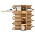 set one by Musterring Wandpaneel Jackson Holzoptik Braun Eiche