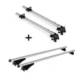 2xFahrradträger Bike Pro+Dachträger Tiger XL für für Mitsubishi Outlander PHEV a