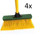 4x Krallenbesen Hof & Garten 30cm - Mengenrabatt - Original Fritze®