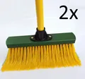 2x Krallenbesen Hof & Garten 30cm - Mengenrabatt - Original Fritze®