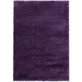 Ayyildiz  Hochflorteppich Fluffy 3500 Lila, Lila, Textil, Uni, rechteckig, 200x290 cm, Oeko-Tex® Standard 100, für Fußbodenheizung geeignet, schmutzabweisend, Hausstauballergiker lichtunempfindlich, antistatisch, pflegeleicht, strapazierfähig, leicht zusammenrollbar, Teppiche & Böden, Teppiche, Hochflorteppiche & Shaggys