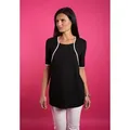 Seidel Moden T-Shirt Exklusiv bei OTTO in 2in1 Optik, MADE IN GERMANY schwarz 46 EU