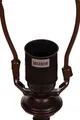 Birendy 12 Zoll Tischlampe Tiffany Libelle groß Motiv Lampe Dekorationslampe, Farbe:Tiff 181 Libelle rot