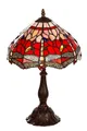 BIRENDY Stehlampe Birendy 12 Zoll Tischlampe Tiffany Libelle groß Motiv Lampe