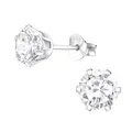 Ohrstecker aus 925 Silber mit Stein für Kinder Schmuck Geschenk
