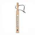 Klassisches Badethermometer 25cm Holz Thermometer Badezwinge Temperatur 0–50°C