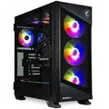 Greed® MK5 Intel - Gaming PC / Computer - Intel Core i7 12700F + Geforce RTX 5070 12GB - Raytracing - 4,9 GHZ - 32GB DDR5 RAM - 1TB SSD - Win11 Pro - Schwarz