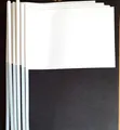 6  Papierfähnchen selbst gestalten Fussball Kinder malen  15 x 10,5  Basteln Neu