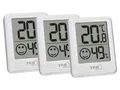 TFA Digitales Thermo-Hygrometer 30.5060.02.03, 3 Stück, weiß