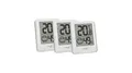 TFA Dostmann 3er Set Digitales Thermo-Hygrometer