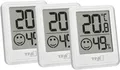 TFA Dostmann Digital Mini Hygrometer Thermometer Innen Raumklima 3er Set