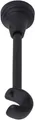 MDEKOR Gardinenstangenhalter für Gardinenstange 19 mm, Decketräger 1-läufig Schwarz Matt R Deckenhalter