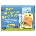 Mehr, weniger oder gleich viel? Denk- und Legespiele zu Zahlen und Mengen von 1 bis 10