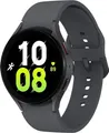 Samsung Galaxy Watch 5 Graphite 44mm SM-R910 Black Silicon Band, TOP Zustand