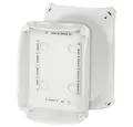 HENSEL Verteilerbox Hensel 62000008 Abzweigkasten (B x H) 180 mm x 130 mm Lichtgrau (RAL 7
