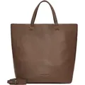 Shopper LIEBESKIND BERLIN "Tote HERA SHEEP NATURAL", Damen, Gr. B/H/T: 42cm x 38cm x 15cm, braun (russet), Leder, Taschen