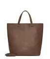 Shopper "Tote HERA SHEEP NATURAL", Gr. B/H/T: 42 cm x 38 cm x 15 cm, russet