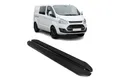 OMAC Kfz-Schmutzfänger Seitenschweller für Ford Transit Custom 2012-2024 L2 Alu, 2-tlg., Rutschfest, Haltbar, Aerodynamik