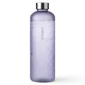 VINSUN Trinkflasche 1,5L lila - wiederverwendbar, Kohlensäure geeignet, BPA frei, Tritan - Leichte Wasser Flasche für Sport, Outdoor, Schule, Uni, Gym