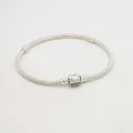 Original Pandora Schlangen-Gliederarmband mit Zylinder-Verschluss - 598816C00-18