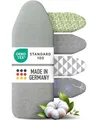 arteneur® - Made in Germany Bügelbrettbezug 150x50 | Hitzereflektierend | Gummizug | OEKOTEX100 | 5 Größen | Bügelbrettbezug für Dampfbügeleisen | Bügeltischbezug XXL Silber