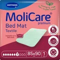 MOLICARE Premium Bed Mat Textile 7 Tropfen 85x90cm 1 ST