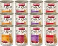 Animonda Carny Adult Katzenfutter Nassfutter Auswahl Herzhafte Sorte  12 x 400g
