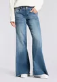 Herrlicher 5-Pocket-Jeans Edna Kama Denim Light Flared Fit, extra Weite