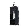 Tropicfeel Kleiderschrank in Schwarz | Reise-Kleiderschranksystem/Kleider-Organizer | passt in jeden Rucksack oder jede Tasche von 60 cm x 28 cm x 18 cm | Hängender Reise-Organizer (komplett schwarz)