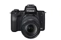 Canon EOS M50 Systemkamera spiegellos - mit Objektiv EF-M 18-150mm IS STM (24,1 MP, dreh- u. schwenkbares 7,5cm (3 Zoll) Touchscreen-LCD Display, Digic 8, 4K Video, OLED EVF, WLAN, Bluetooth), schwarz