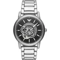 Emporio Armani Meccanico Herrenuhr silber AR60021 - Silber